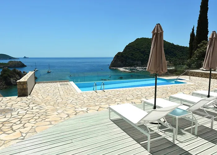 Platakia Blu Апартаменты Палеокастрица