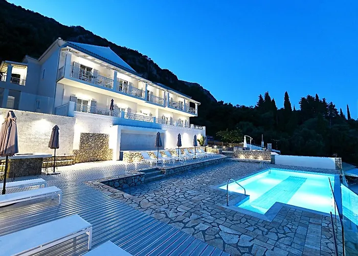 Platakia Blu Апартаменты Палеокастрица